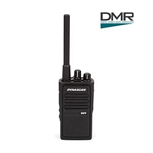 Dynascan D11V DMR VHF kaasaskantav raadiojaam, 136-174 MHz, 32 kanalit