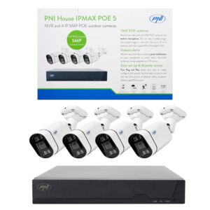 POE PNI House IPMAX POE 5 videovalve komplekt