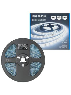 LED riba PNI 2835W, lahe valge