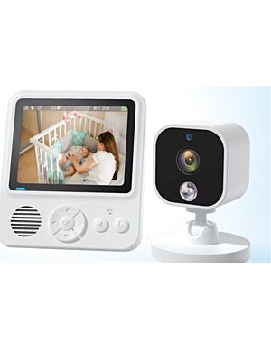 Video Baby Monitor PNI BM280 ekraan 2,8 tolli juhtmevaba 2,4 Ghz, temperatuuriandur, VOX, öine nägemine