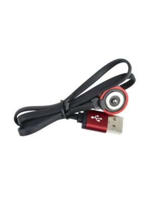 USB-kaabel PNI Adventure F75 taskulampide laadimiseks, magnetkontaktiga, pikkus 50 cm