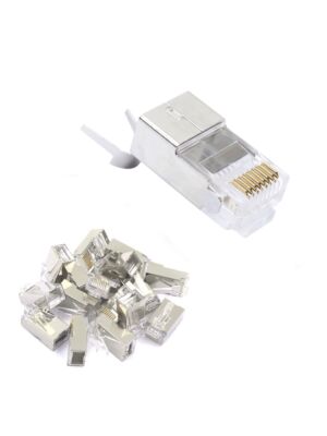 PNI RJ45 pistikupesa Cat7 S / FTP kaablikomplekti jaoks 10-ga