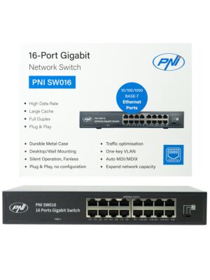 Lüliti PNI SW016, 16 x 10/100/1000 Mbps